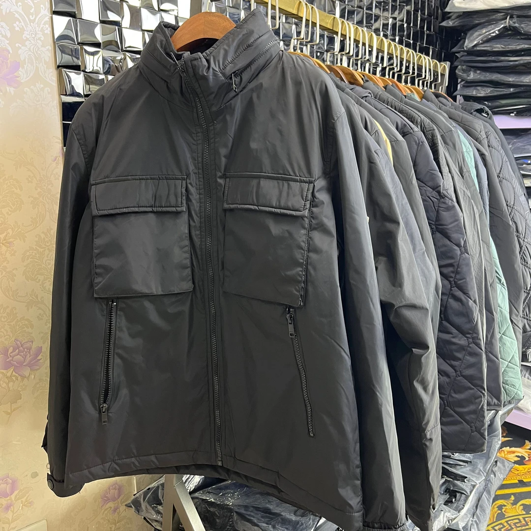 24年男士新款二棉服夹克外套