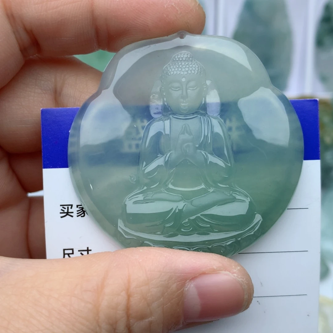 【闪购商品】翡翠颈饰未镶嵌幸****?