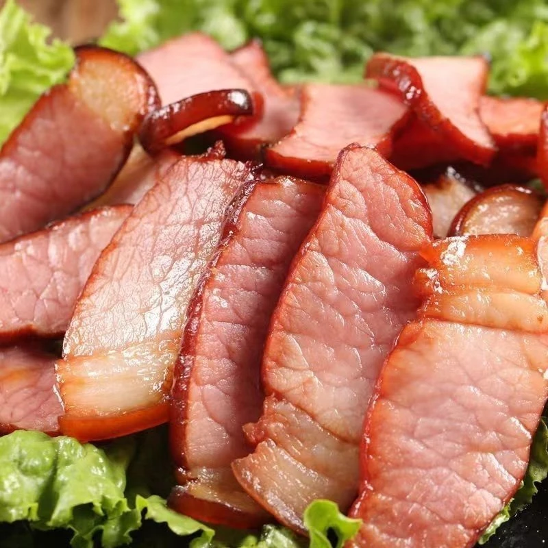 烟熏后腿腊肉园尾肉坐墩肉屁股肉正宗特产土猪后腿腊肉农家风味猪