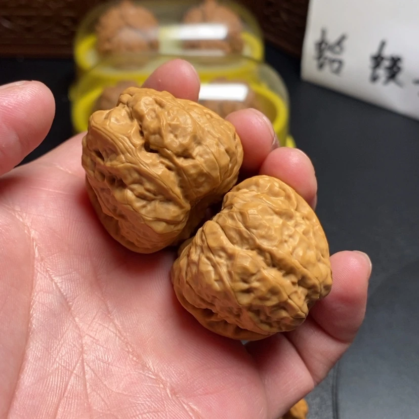 【闪购商品】文玩核桃吊坠心****康37蛤蟆头