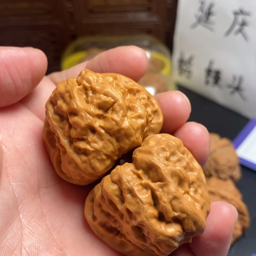 【闪购商品】文玩核桃吊坠槐***。39蛤蟆头