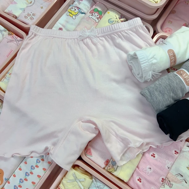 女童安全裤莫代尔二合一平角裤防走光少女内裤