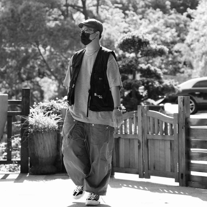 City Day 【潮灰私订】3356 重磅洗水做旧净版宽松休闲衬衫