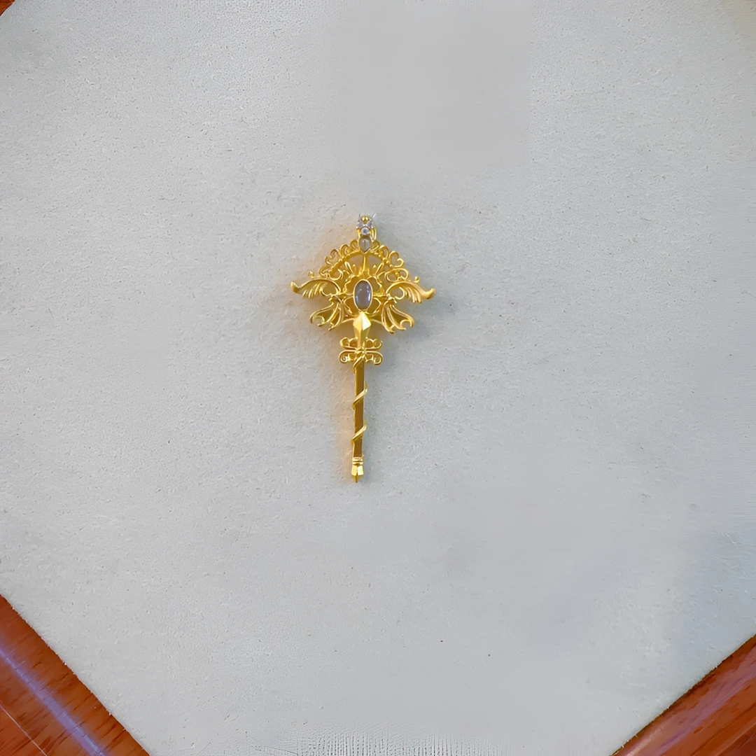 尚金/999足金/镶嵌/仲夏之翼吊坠/按克计费/点购买选颜色，克重