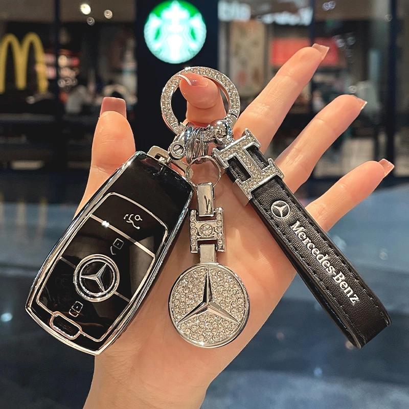 奔驰e300l钥匙套e系c260l壳c系a200l扣c200l包glc300l汽车gla专用