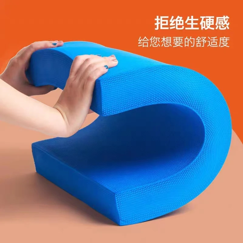 【工厂直发】健腹轮专用平衡垫跪垫瑜伽垫高弹防滑无味跪垫多种训练