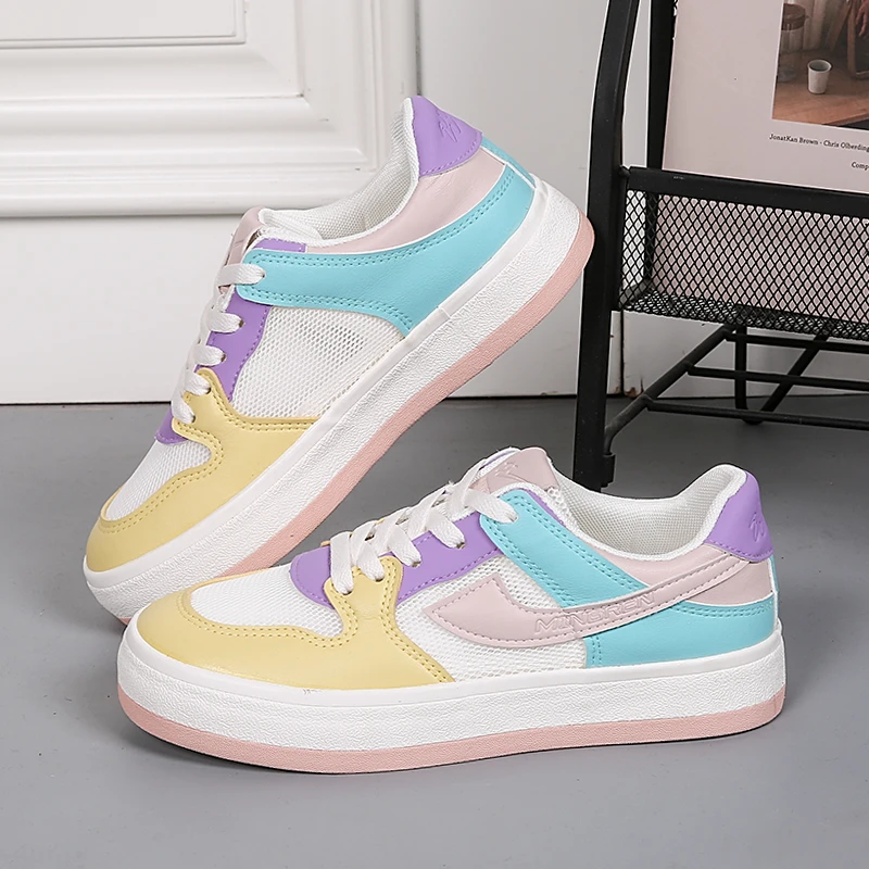 双星夏款网面防滑透气休闲板鞋2023新款夏款潮流百搭时尚男女同款