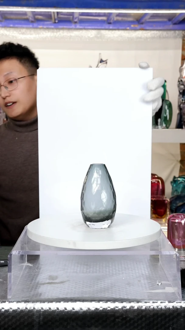 【闪购商品】【幻彩】高14精品琉璃正常手工痕迹