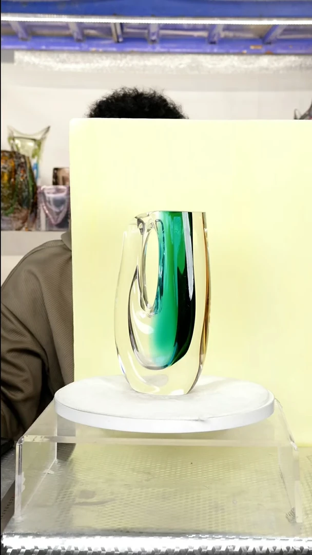 【闪购商品】高28精品琉璃摆件正常手工痕迹