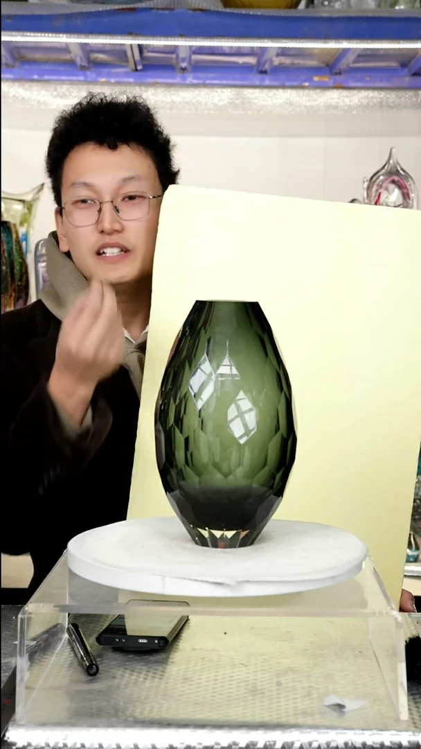 【闪购商品】高24精品琉璃摆件正常手工痕迹