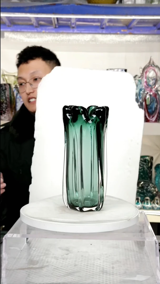 【闪购商品】高26精品琉璃摆件正常手工痕迹