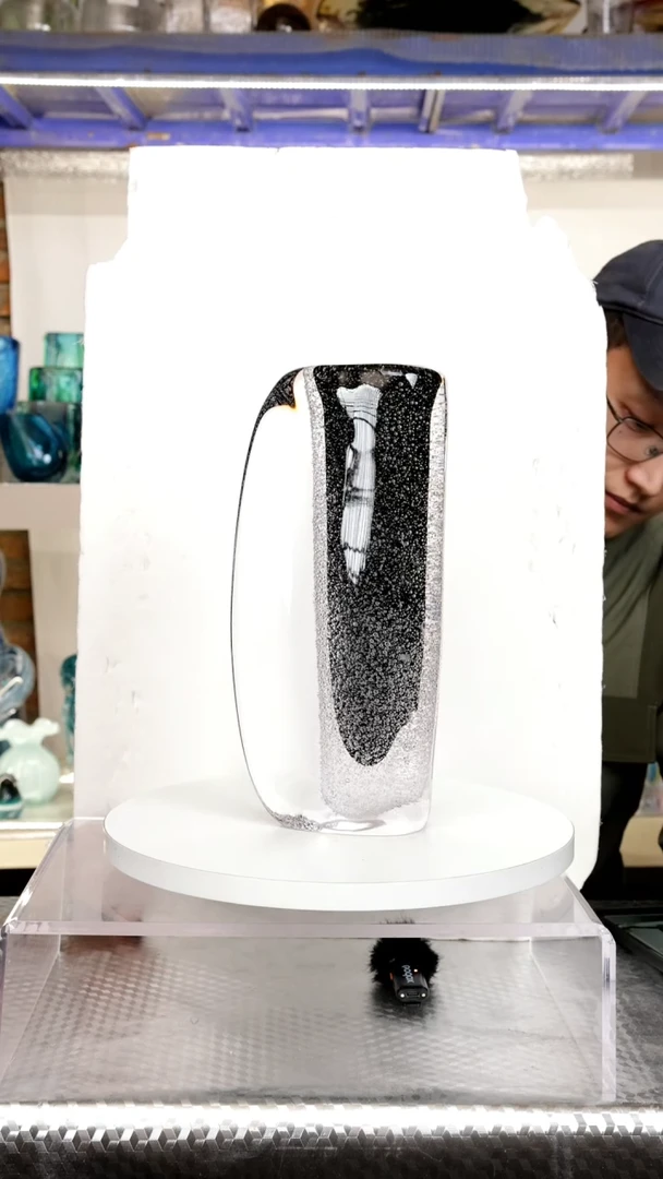 【闪购商品】高29出口琉璃花瓶摆件微瑕福利