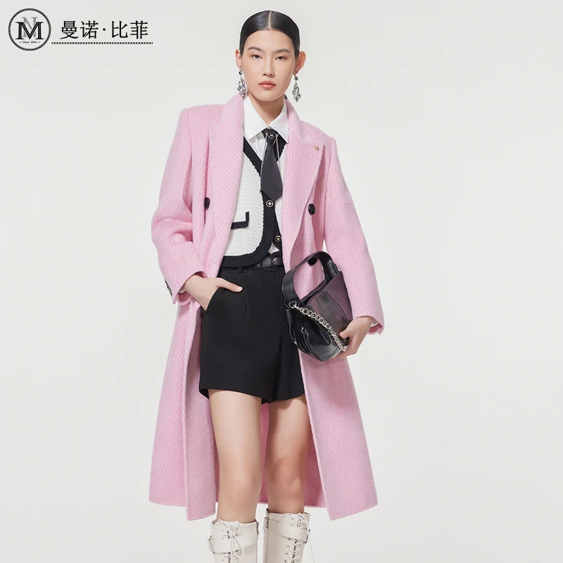 高级羊毛双面呢外套MEEG141017