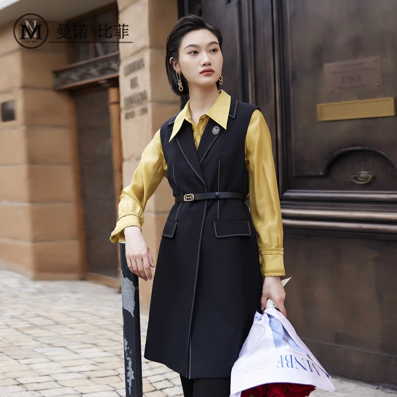 【白姐专属】摩登西装马夹外套MCAG133006