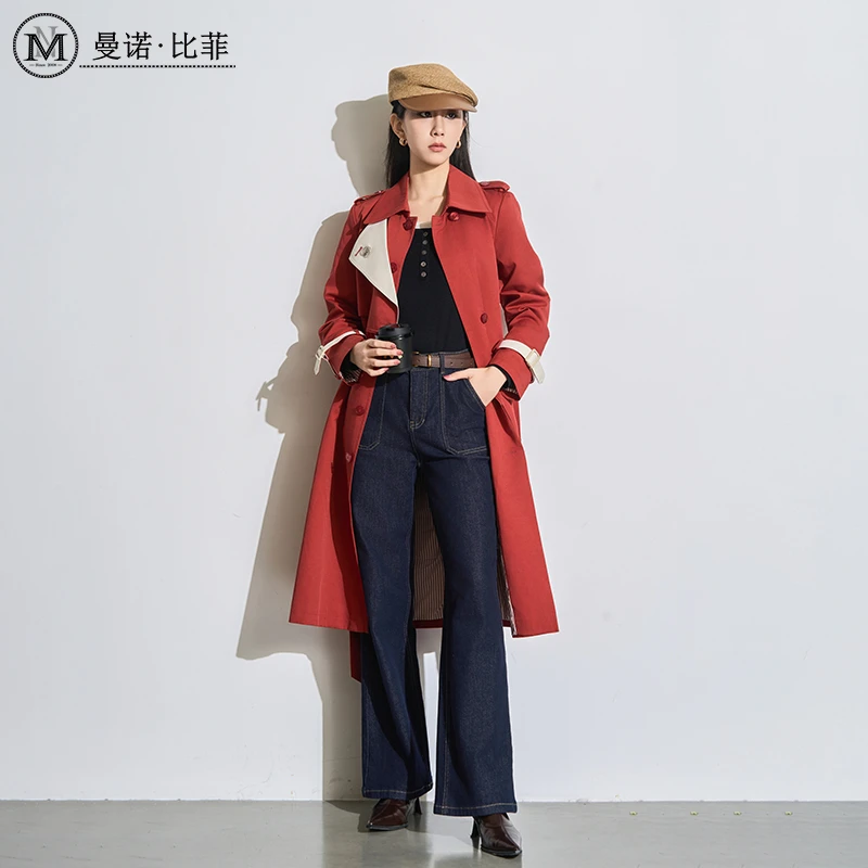 【小云总专享】设计感时髦风衣外套MEHG111152