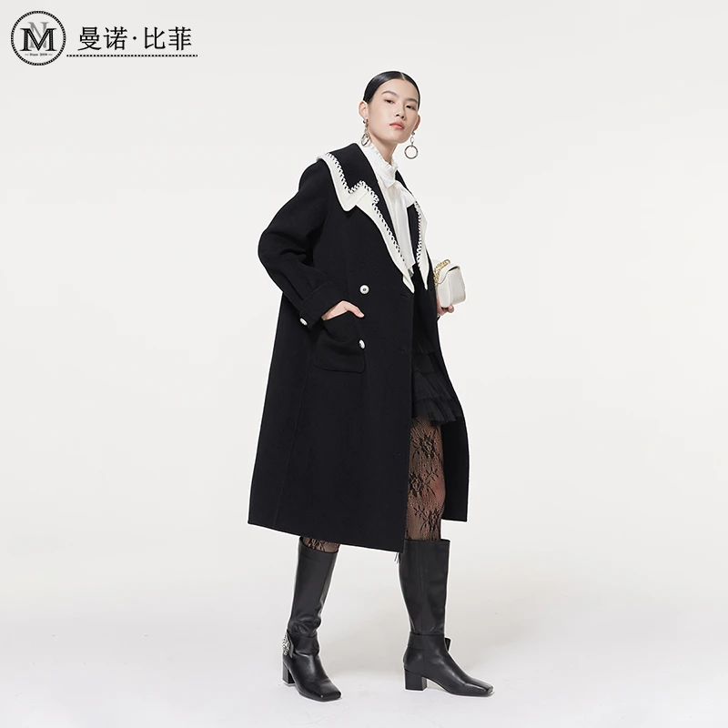 【小朱专享】赫本风高级感毛呢外套MEEG145110