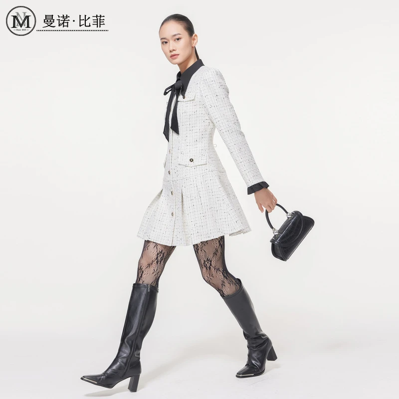 高级感小香风连衣裙MEEL143052