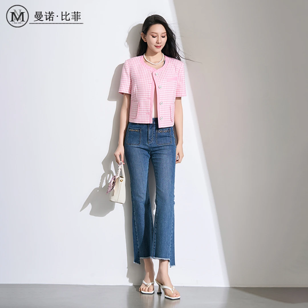 优雅小香风外套MEQG132038