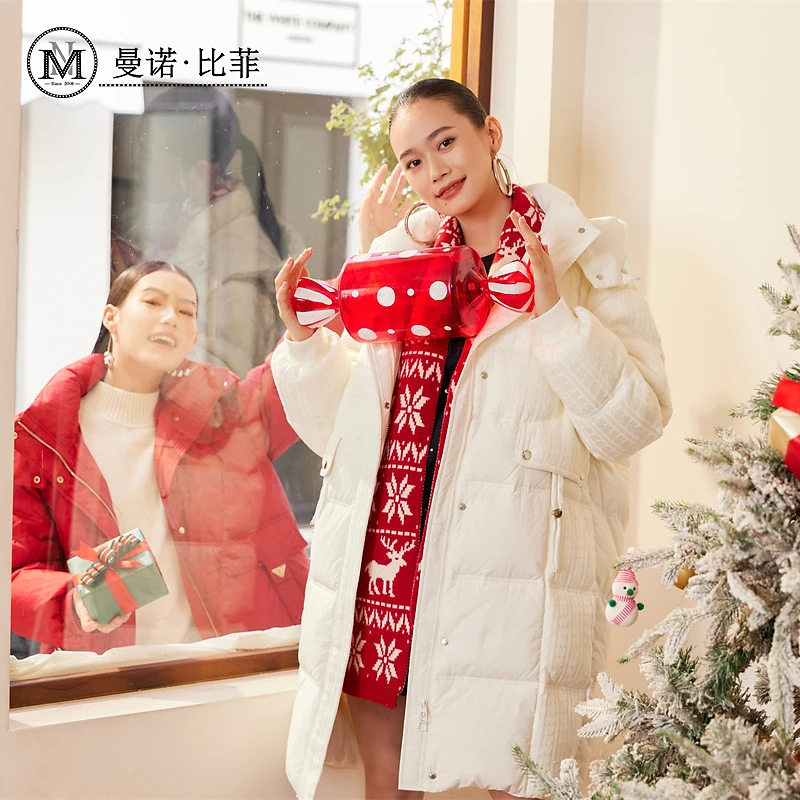 冬季中长款羽绒服MECI145100