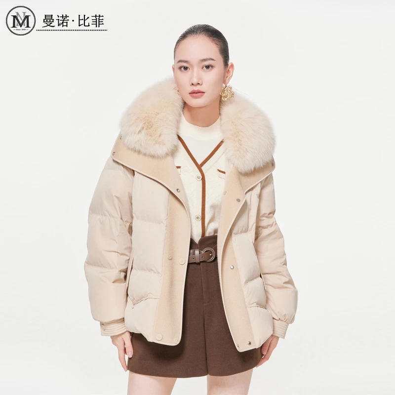 【小北姐专属】小个子毛领羽绒服外套MEBI144079