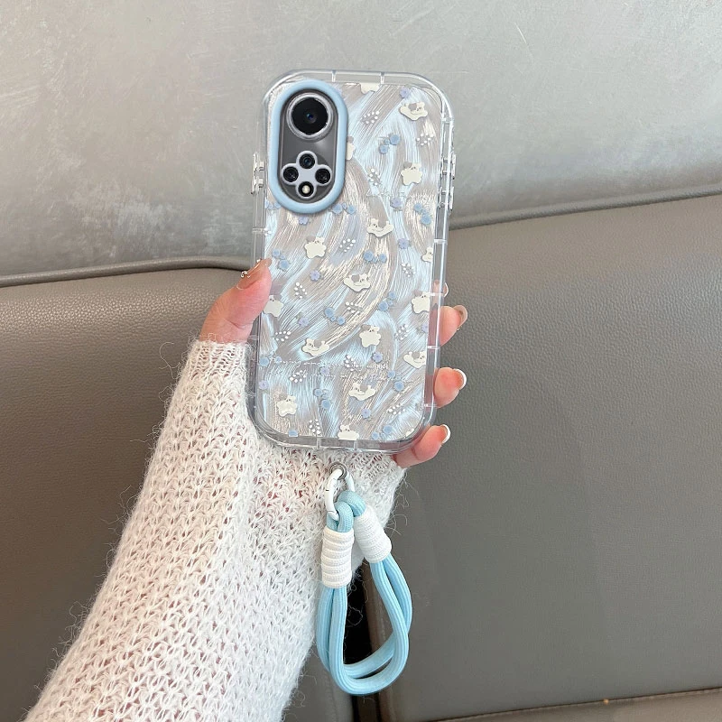 适用华为nova9手机壳pro新款hinova9女pro小清新荣耀50全包50pro