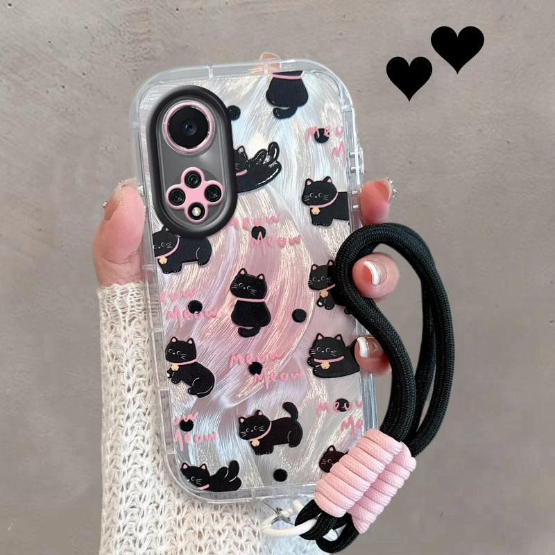 适用华为nova9手机壳9pro新款hinova9女9pro可爱荣耀50猫咪50pro