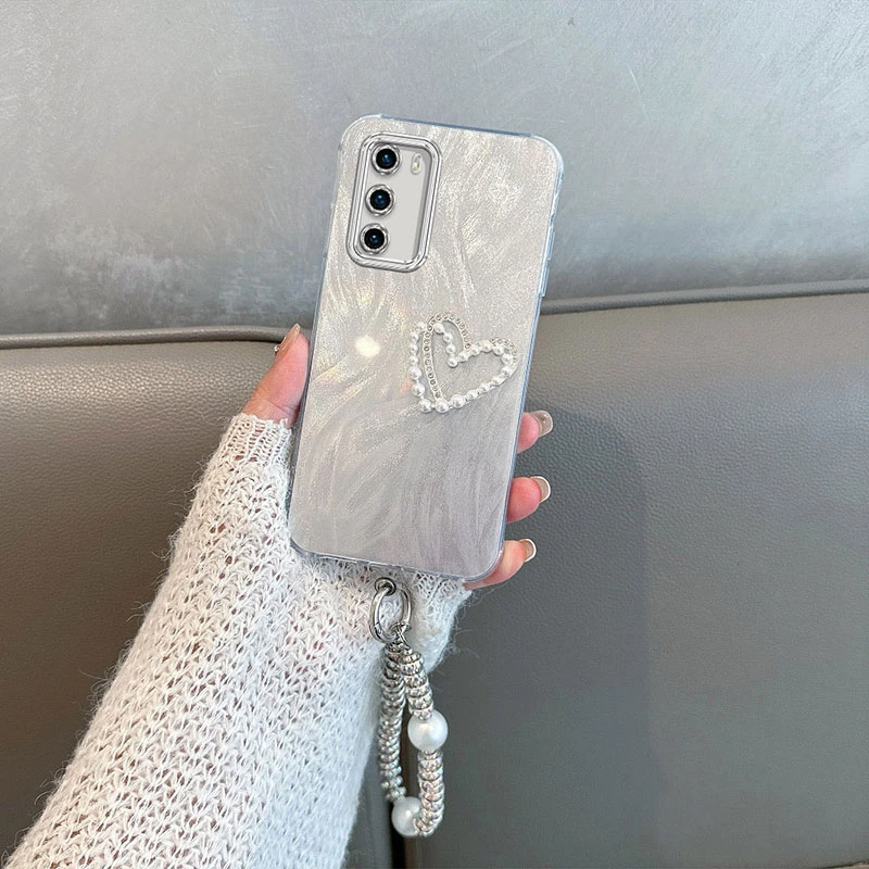 适用华为p40手机壳p40pro带镜头膜ana一an00新款女款全包防摔简约