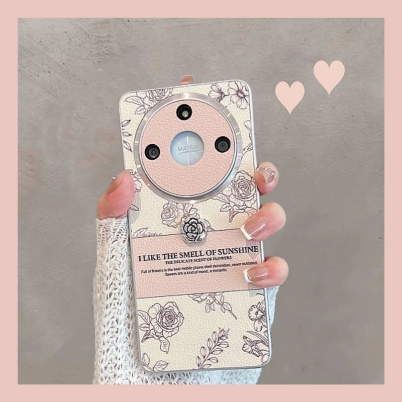 适用华为荣耀x50手机壳x50pro新款女ali-an00高级感x50gt全包防摔