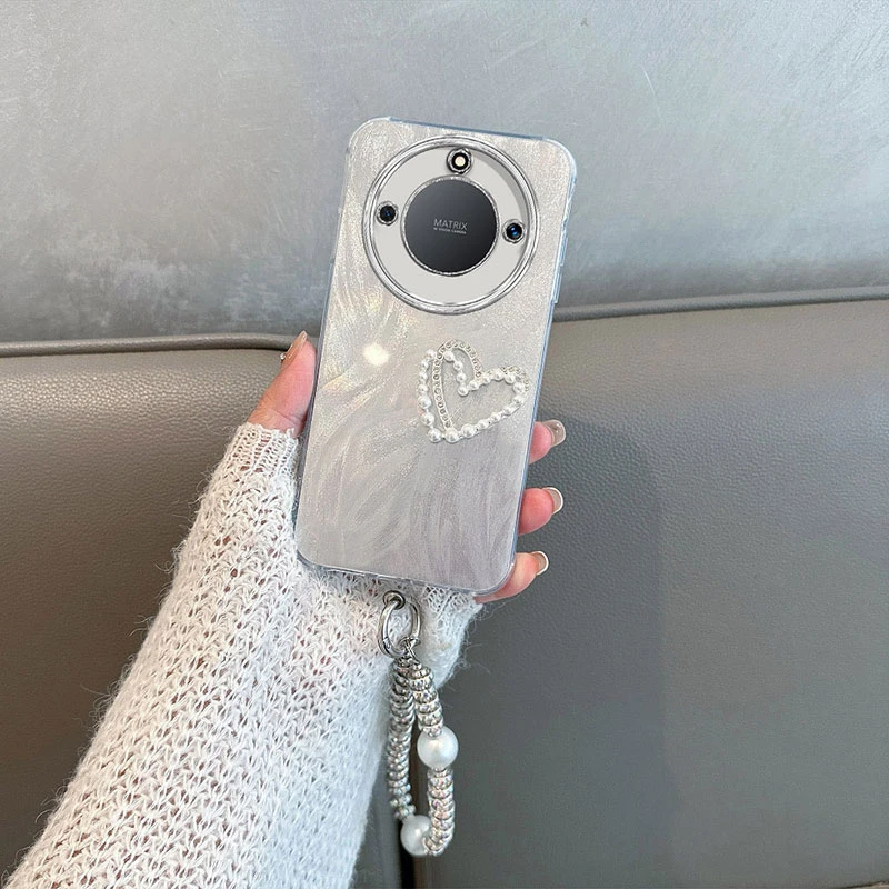 适用华为荣耀x50手机壳x40女款x50gt带镜头膜x50pro新款全包防摔