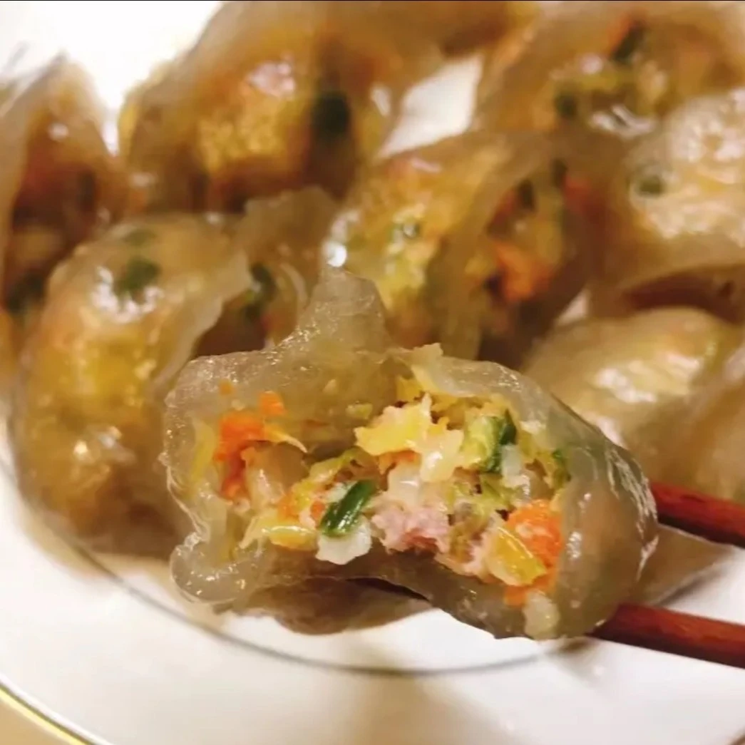 【蛟哥优品】永嘉发货 顺丰包邮 金粉饺 锦粉饺 500g