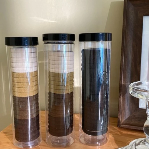 非金属布艺发饰 百搭清新ins简约耐用气质高弹力发圈0078zh