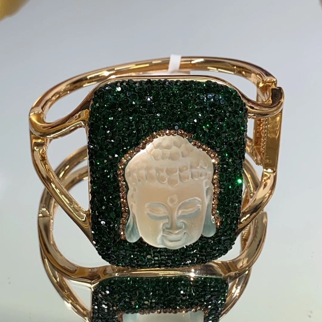 TTSD 奥地利 佛头宽版大手镯3102宫廷风美丽