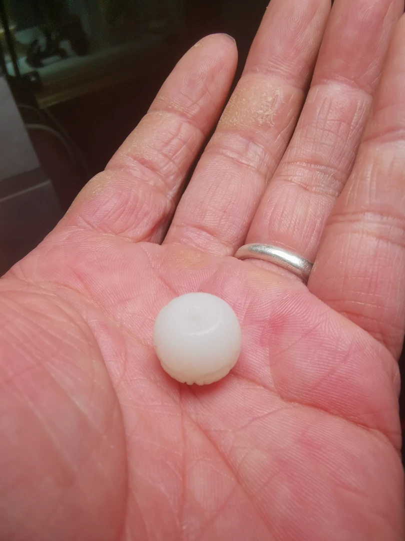 和田玉莲花珠 苹果珠