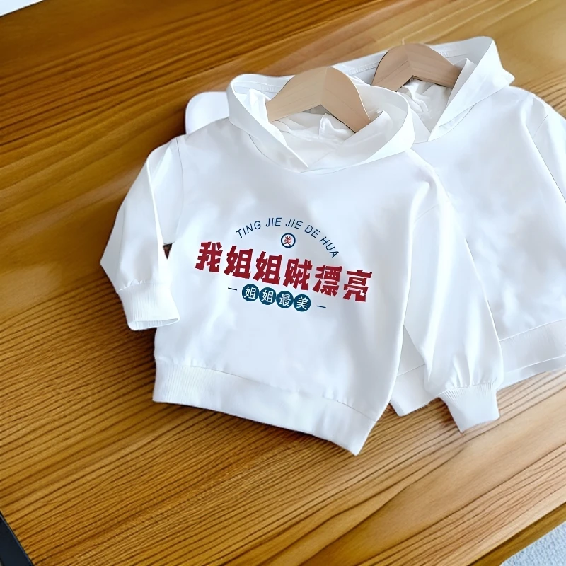 儿童春季新款休闲上衣宝宝春秋长袖连帽卫衣儿童外穿中大童秋衣服