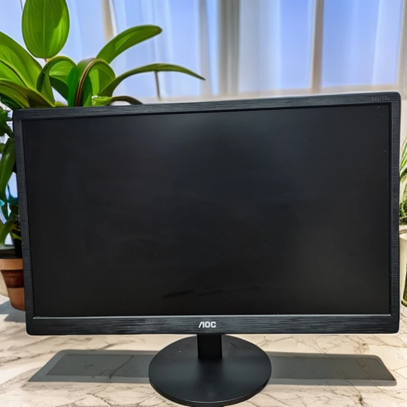 9新 AOC 二手液晶显示器22寸办公家用台式屏幕