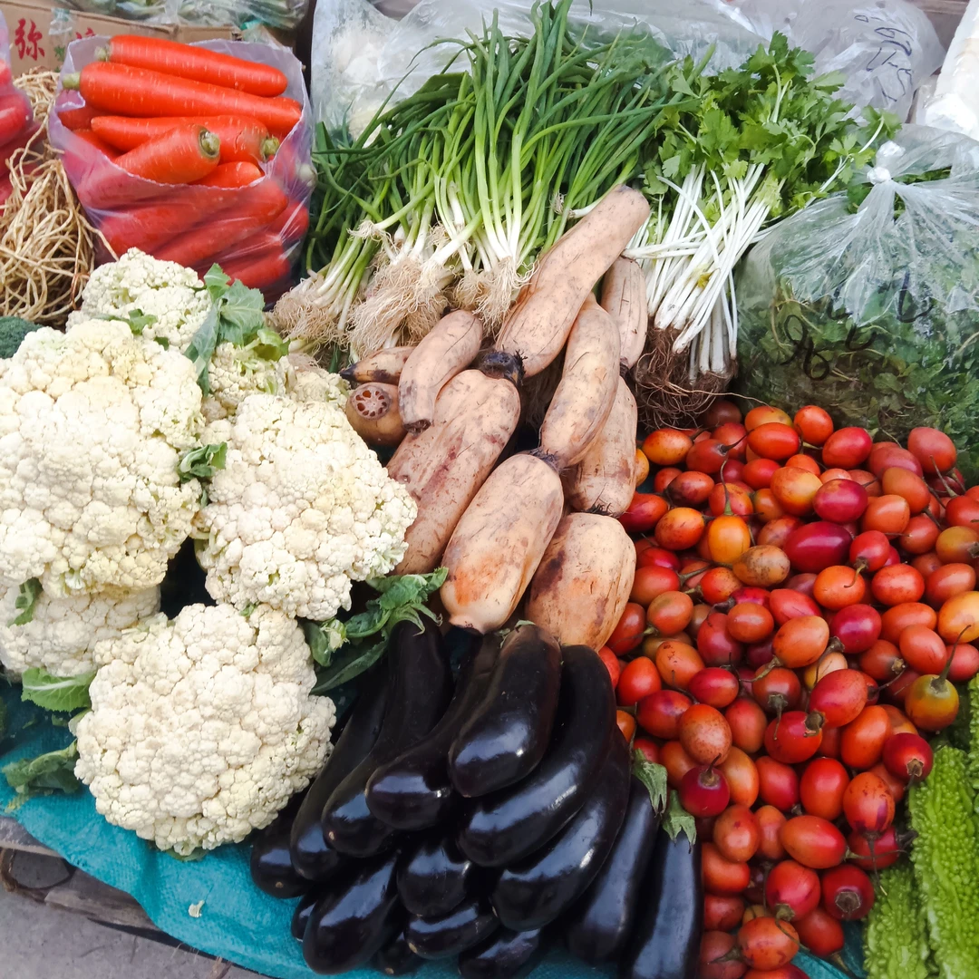 【赶集现场称重百花草】农产品现场称重