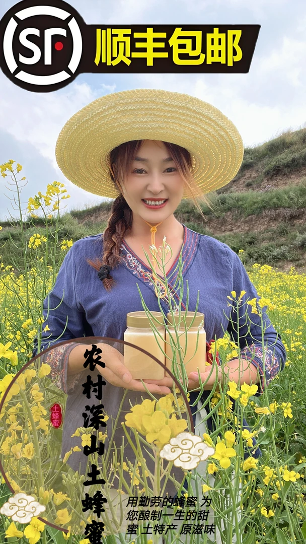 【当当专属】蜂蜜土蜂蜜野生蜜源农家自产(顺丰包邮)