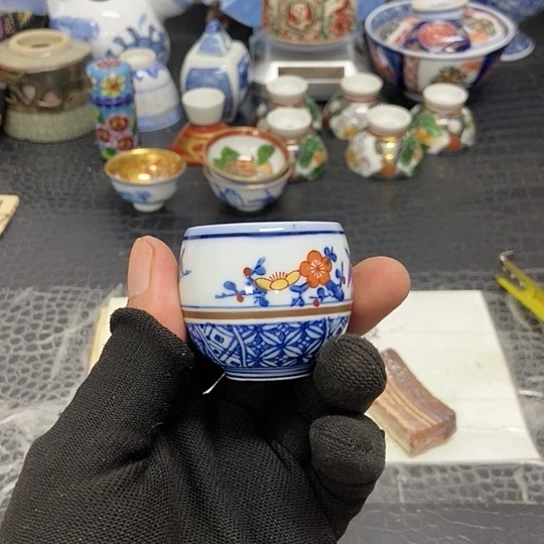 碟日本工艺品回流瓷器