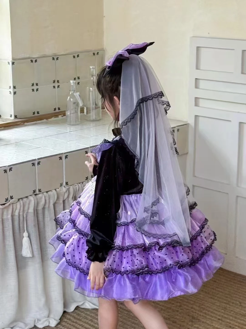 洛丽塔公主裙女童2025春季新款礼服裙