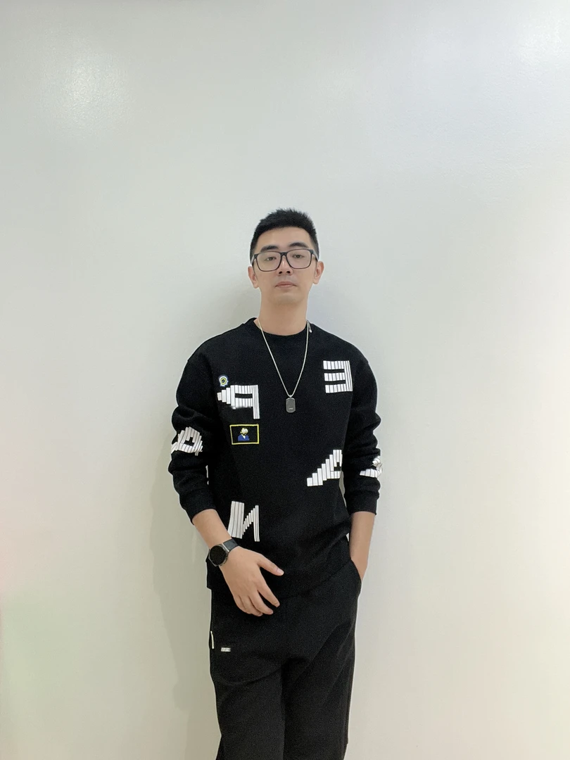 【GP】2024新款美式重磅刺绣潮流圆领百搭秋冬卫衣A612DS