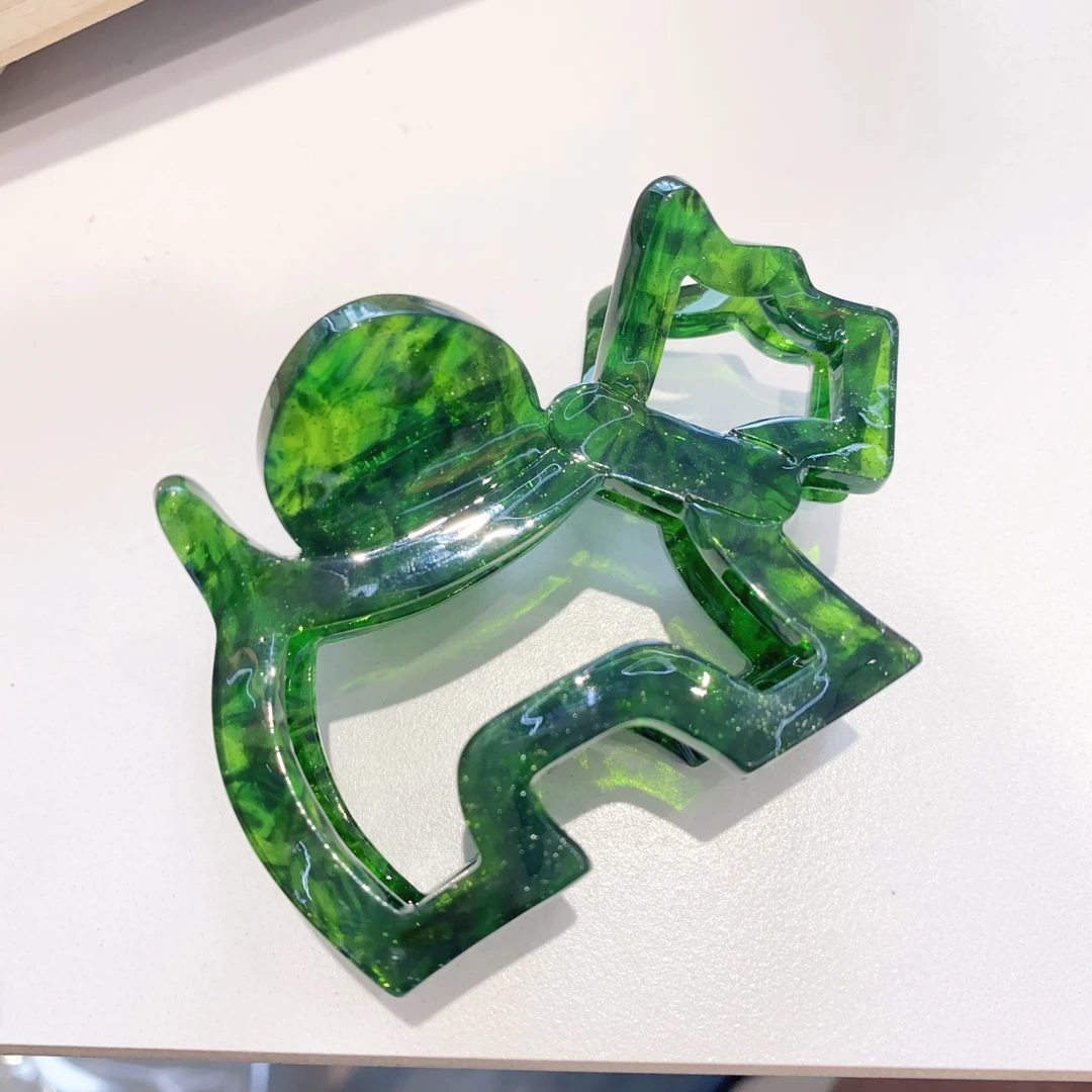 【SY-20071】8公分小狗抓夹 发圈可爱女童儿童配饰发绳发饰