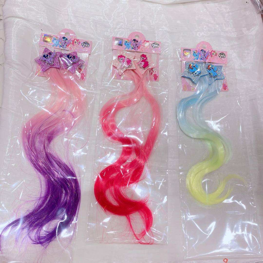 【SX-14042】发一款 小马假发可爱女童儿童配饰发绳发饰