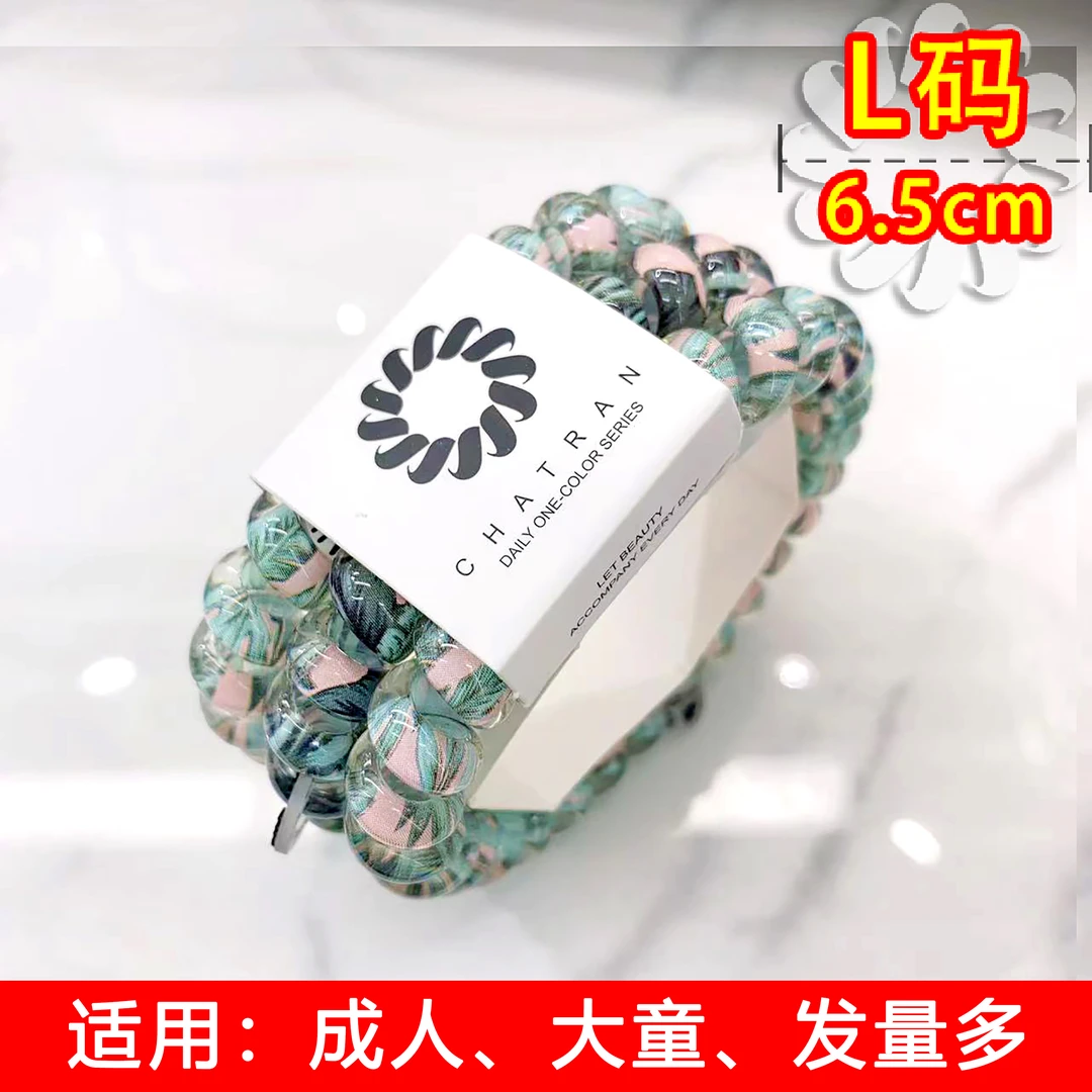 【CT-60015】L码 热带雨林 成人发圈可爱女童儿童配饰发绳发饰