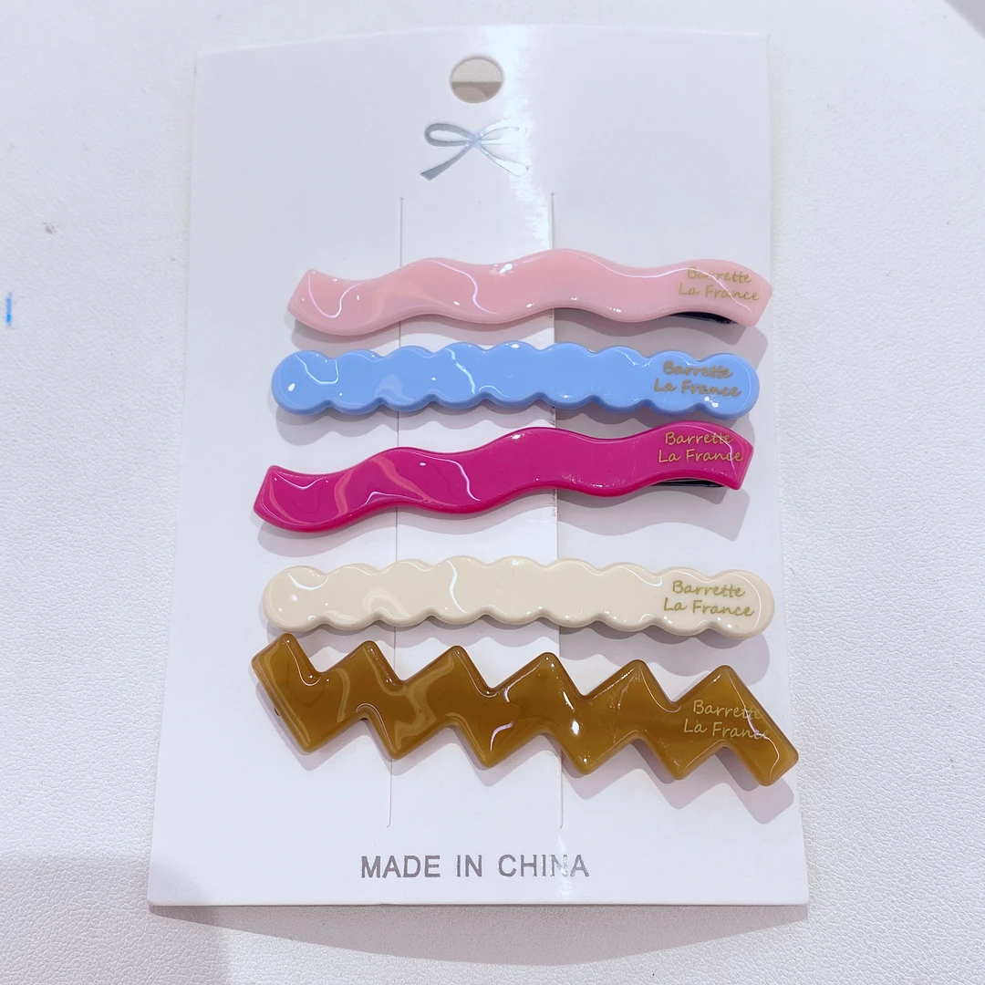 【SY-20058】糖果色一字夹 发圈可爱女童儿童配饰发绳发饰