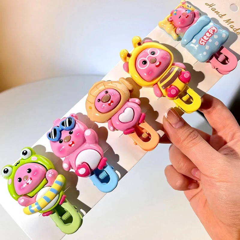 【成品卡通发夹】现场拆单树脂创意马卡龙手工奶油胶DIY发夹