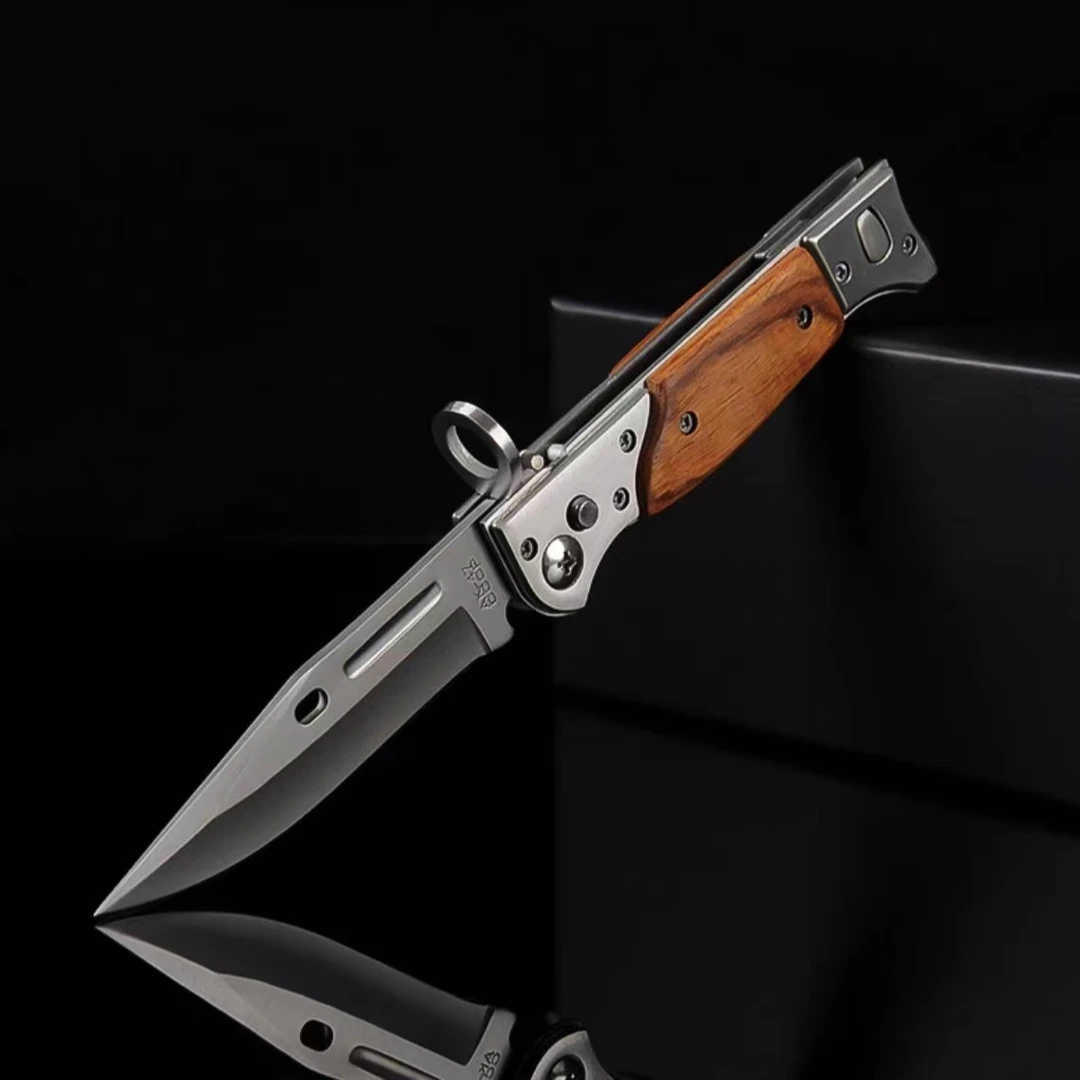 AK47折叠刀防身刀瑞士军刀锋利便携野营求生水果刀户外折刀多功能