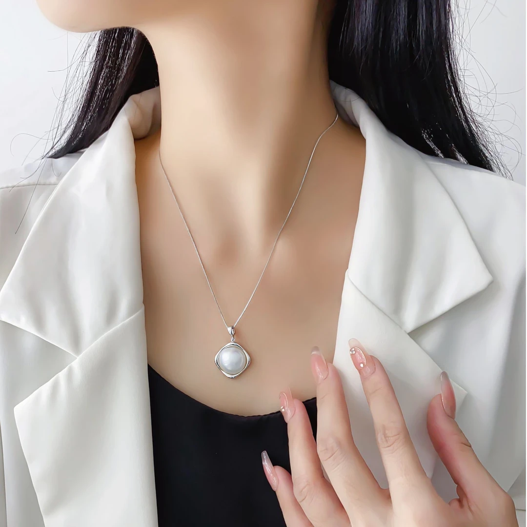 经典马贝珍珠吊坠