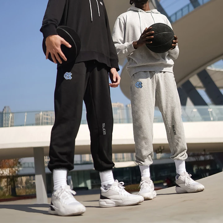 北卡NCAA运动裤男体育生美式扎袜束脚卫裤长裤篮球训练宽松休闲裤