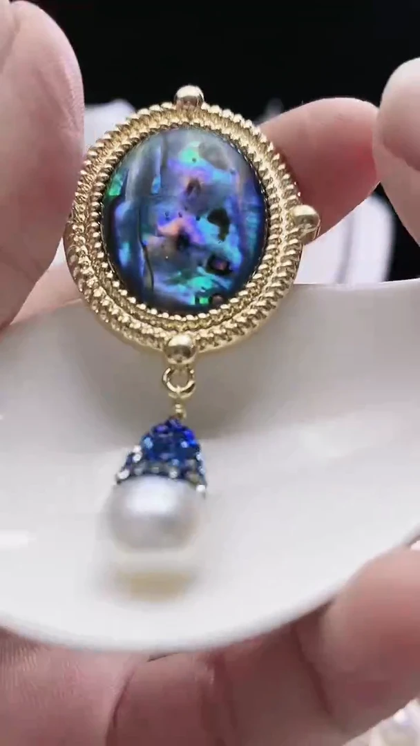【闪购商品】淡水珍珠胸针未镶嵌珍珠胸针