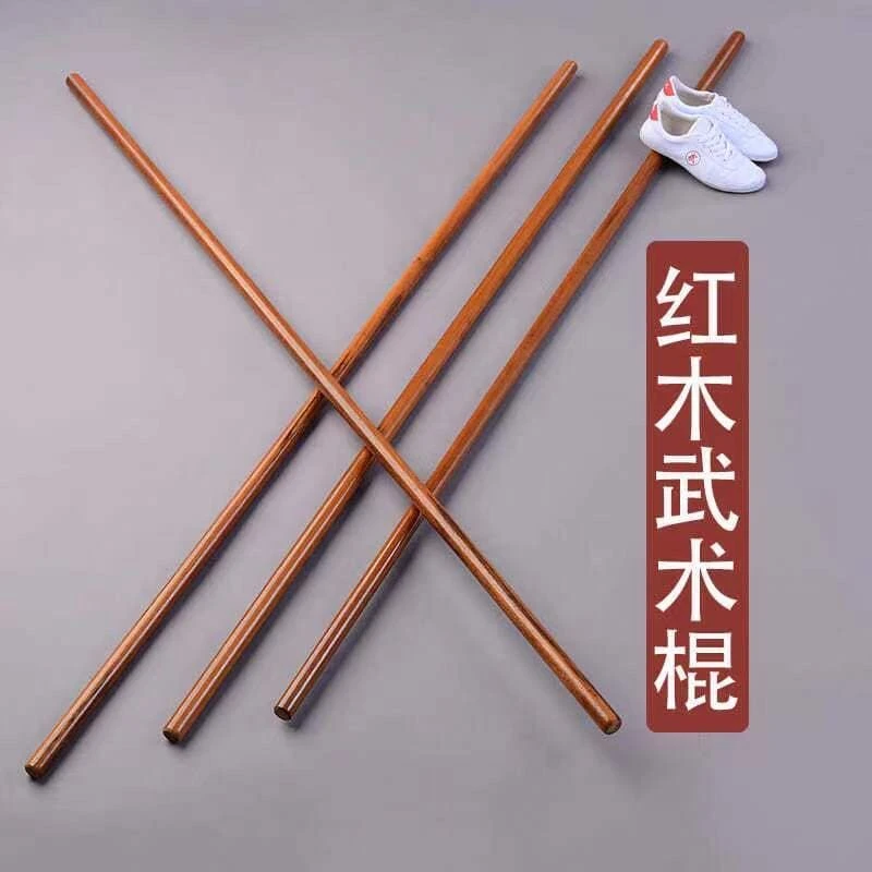 可沉水铁木武术棍红木棍长棍子高密度木棒车载少林棍六点半棍防身
